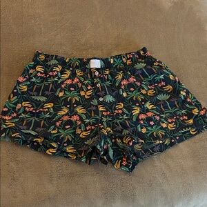 Old Navy Multicolor Floral High Waist Women's Shorts